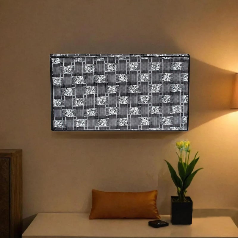 Wings Star Led Tv Cover for 43 Inches Led Tv | Dustproof & Waterproof Led Tv Cover with PVC Layer for 43 Inches Led Tv | Television Protector Cover | LCD/LED TV Monitor Cover with Zip Lock, KUM42 - Image 2
