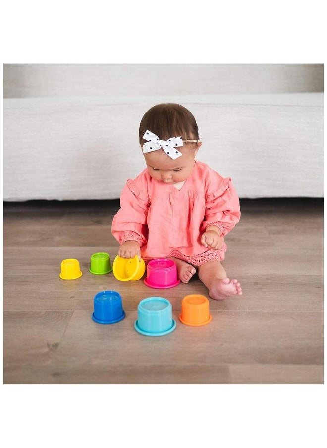 8-Pack Stacking Cups, Baby Learning and Bath Toys  - Image 3