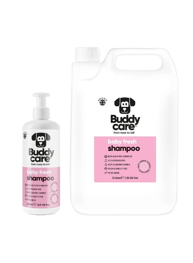 Buddycare Baby Fresh Dog Shampoo - 5L - Image 1