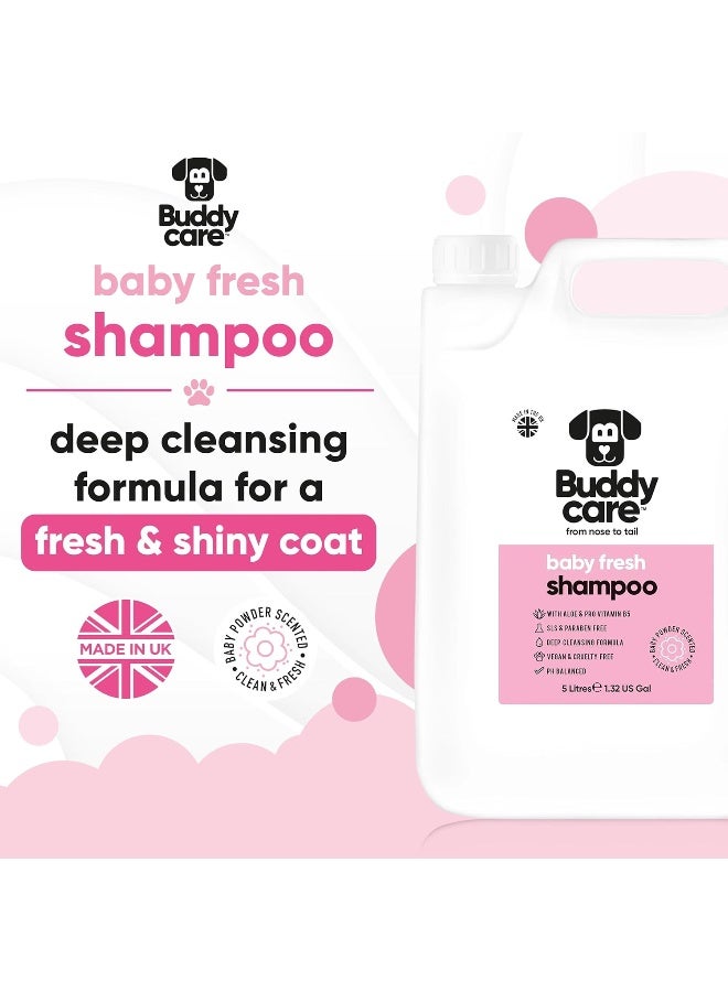 Buddycare Baby Fresh Dog Shampoo - 5L - Image 2