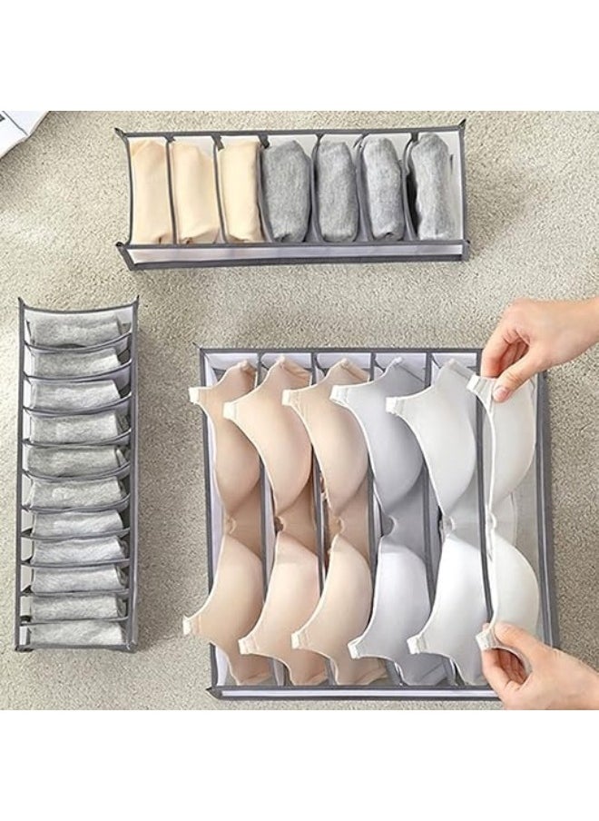 Underwear Drawer Storage Box Set 6 Pieces Foldable Underwear Storage Box for Socks, Pantyhose Bras - pzsku/ZAB30C5D42123F48222D3Z/45/_/1713604180/23f64f40-4b35-4748-98c4-16707836e02a