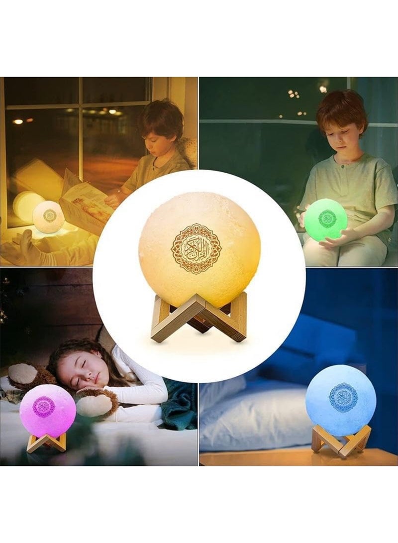 سماعة  بلوتوث بصوت القرآن الكريم مع 7 إضاءات ليلية - Image 4
