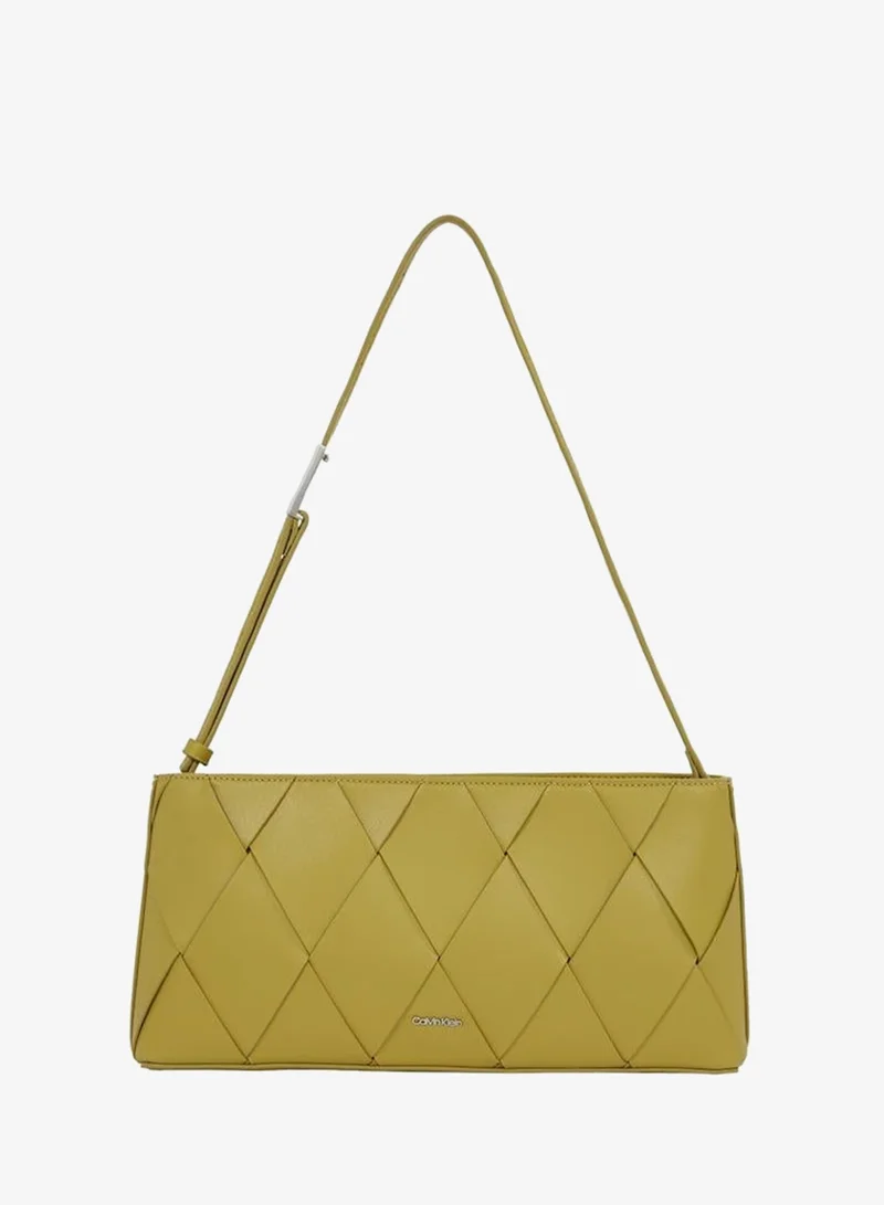 CALVIN KLEIN ELONGATED SHOULDER BAG