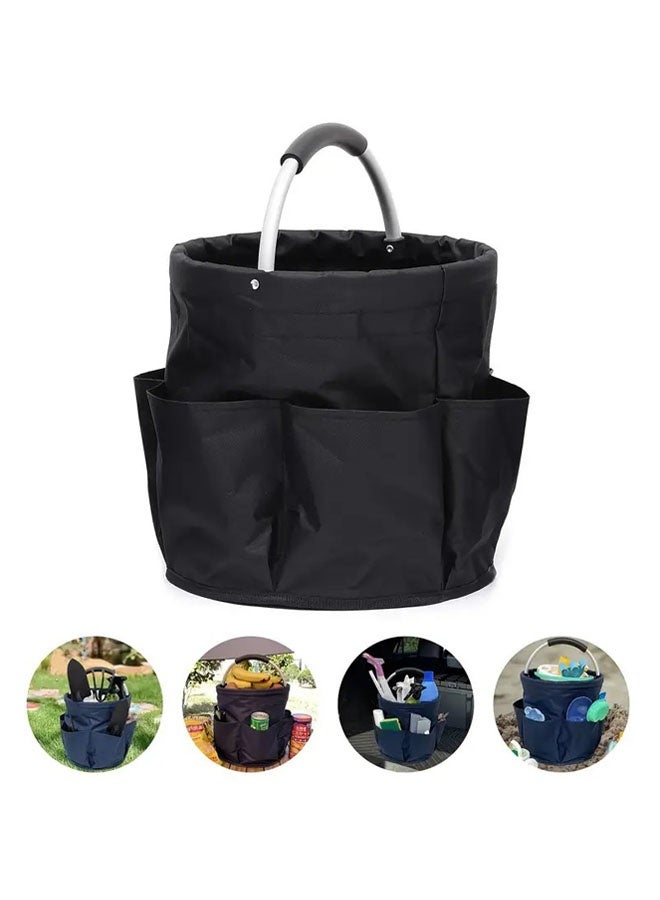 17L Foldable Tool Organizers Bag Outdoor Camping Garden Harvest Basket Laundry Organizer Home Bathroom Storage Bath Wash Bag - Image 1