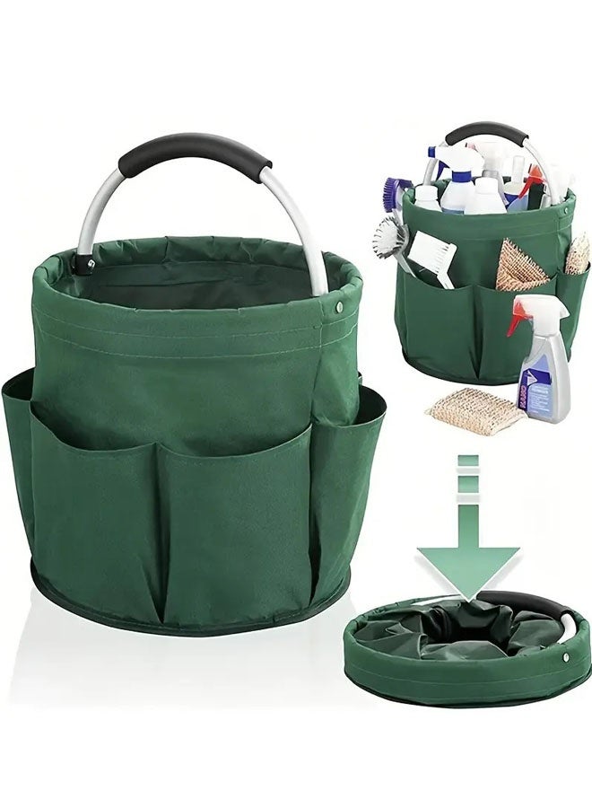 17L Foldable Tool Organizers Bag Outdoor Camping Garden Harvest Basket Laundry Organizer Home Bathroom Storage Bath Wash Bag - Image 4