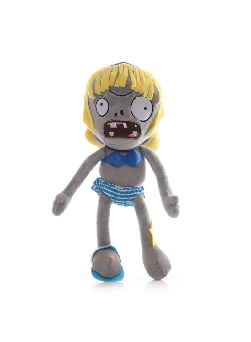 12 Inch Plants Vs. Zombies Series Bikini Zombie Doll, Plush Toy, Gift For Boys And Girls  - Image 1