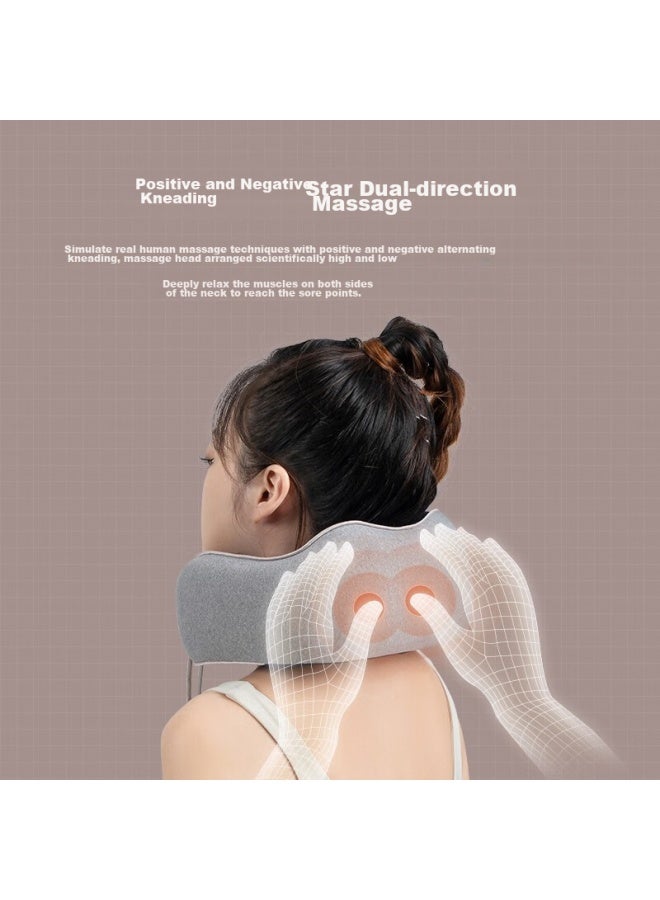 Jago Jiaoao U-shaped Neck Massager Pillow, Cervical Pillow, Office Nap Pillow, Portable Travel Pillow, Gift - Image 3