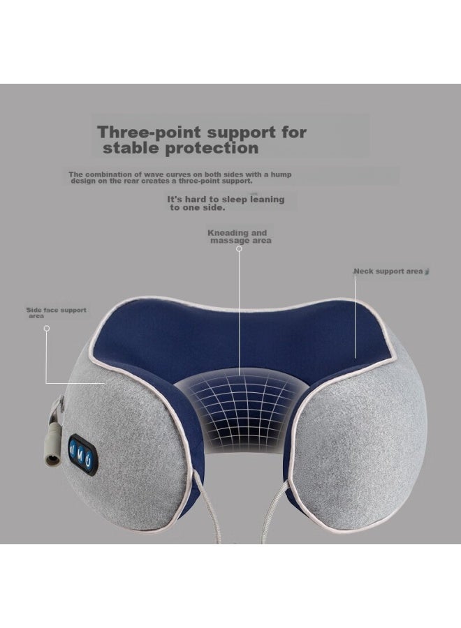 Jago Jiaoao U-shaped Neck Massager Pillow, Cervical Pillow, Office Nap Pillow, Portable Travel Pillow, Gift - Image 5