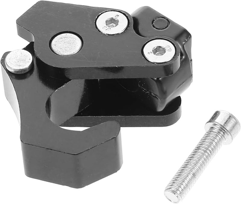 Motorcycle Handlebar Hook Holder Metal Black - Image 1