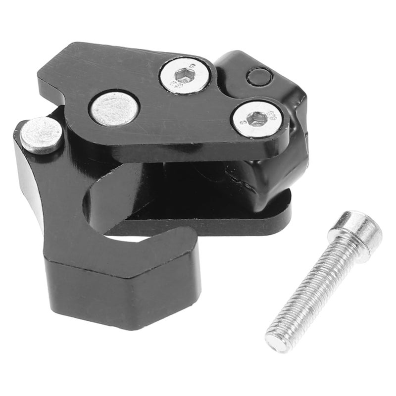 Motorcycle Handlebar Hook Holder Metal Black - Image 2