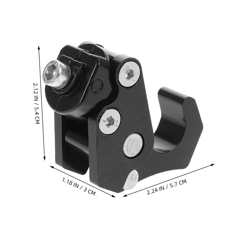 Motorcycle Handlebar Hook Holder Metal Black - Image 3