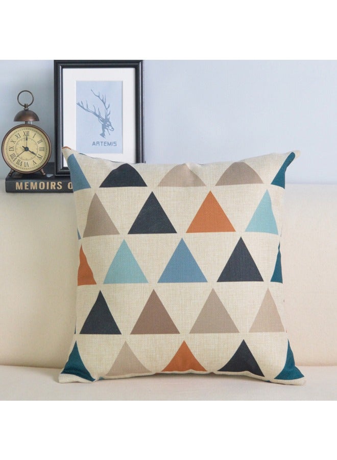 Square Pillow Cover With Small Fresh Style 45x45centimeter - Image 2