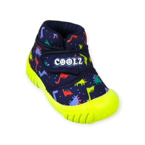 Coolz Kids Chu-Chu Sound Musical Shoes Buddy-5 for Baby Boys and Baby Girls 9-21 Months (Navy Blue, UK Footwear Size System, Toddler, Age Range, Medium, 9 Months, 12 Months) - Image 1