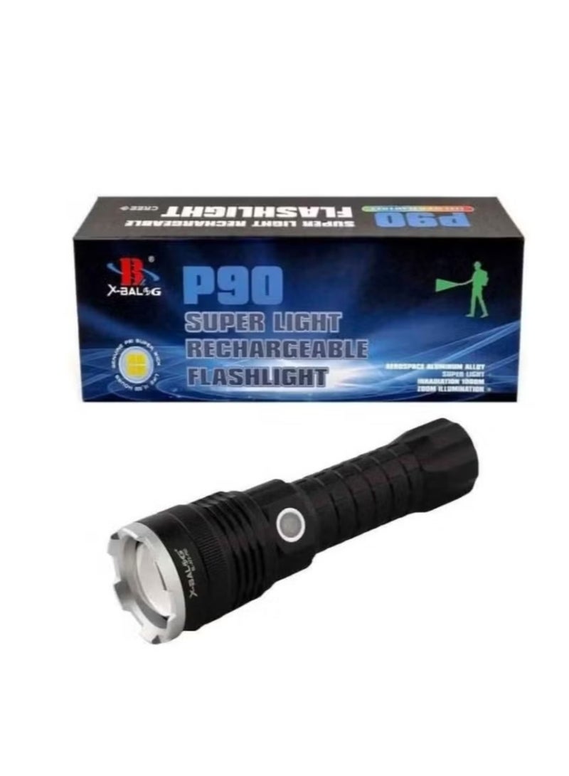X-BALSG P90 SUPER LIGHT REACHARGEABLE FLASHLIGHT - Image 1