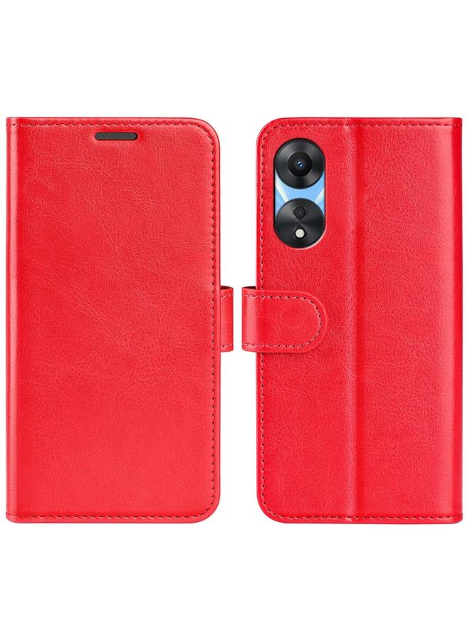S-TOP Case For OPPO A58 R64 Texture Horizontal Flip Leather Phone Case - Image 1