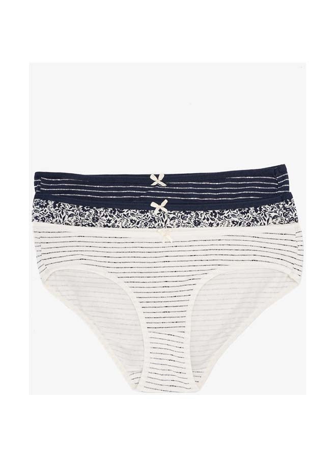 Carina Pack of 3 Colored Bikini Panties  - Image 1