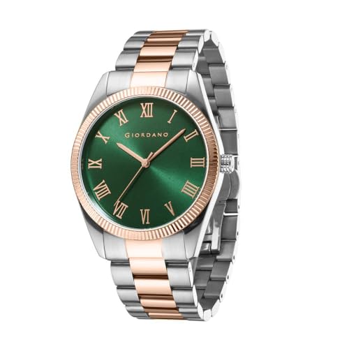 Giordano Classic Formal Analog Watch for Men with Stainless Steel Strap and Roman Numeric Indices -GZ-50112 - Image 1