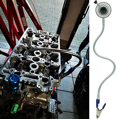 VASTOOLS Torque Angle Meter, 1/2" Drive Wrench Angle Gauge, 14" Flexible Clip Arm, CR-V Steel - Image 2