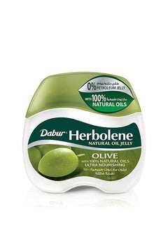 Dabur Herbolene Olive Petroleum Jelly | Enriched with Olive and Vitamin E | For Damaged Skin - 240 ml