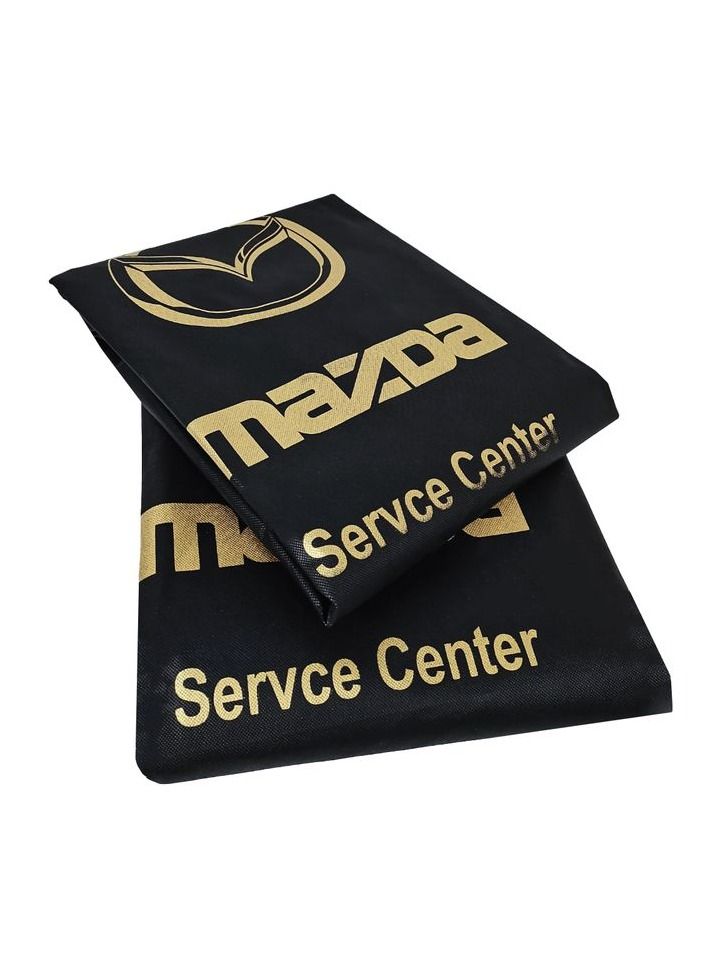 mazda Car Seat Cover, Dust Dirt Protection Cover, Extra Protection For Your Seat 2 pcs Set - Image 1