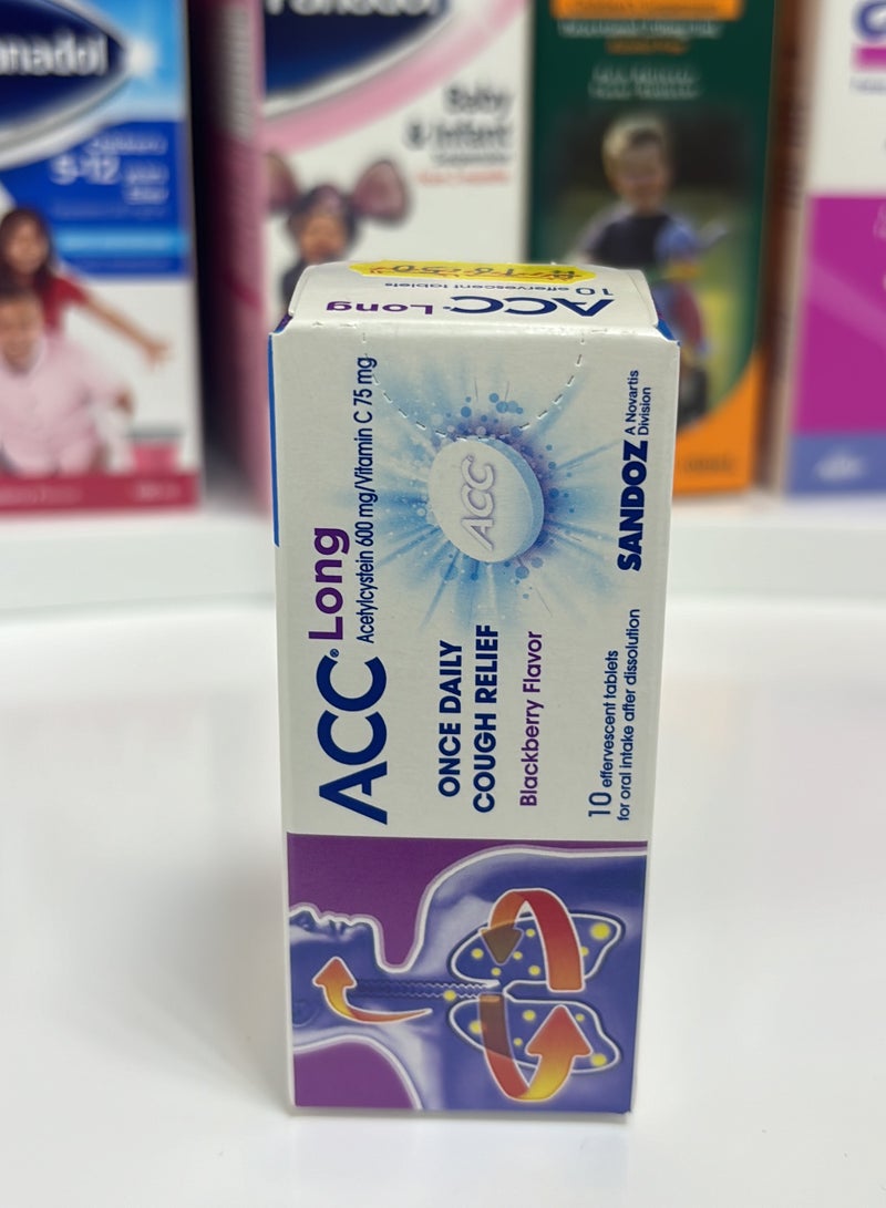 ACC  أقراص فوارة - 10 أقراص