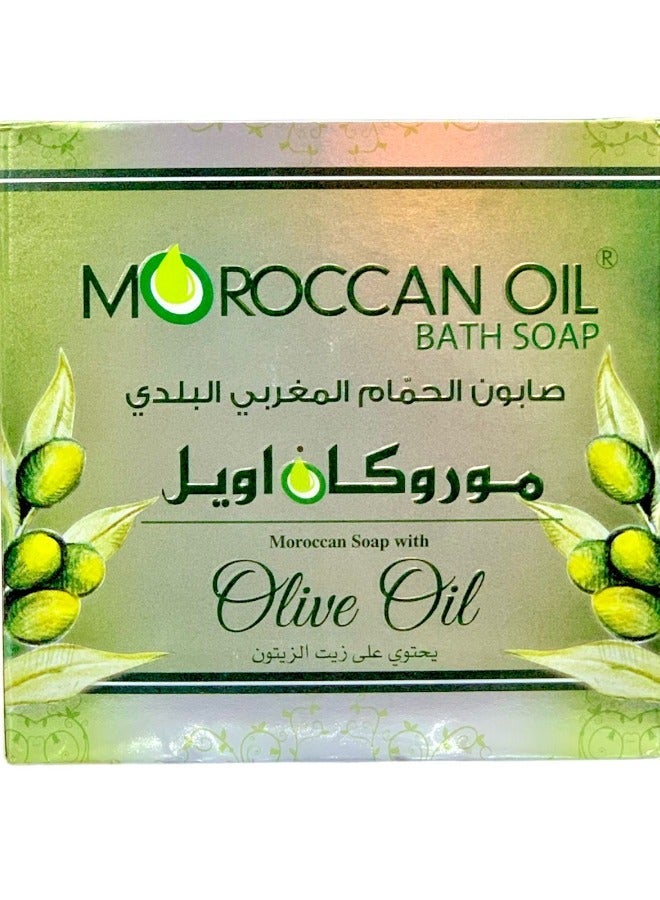 موروكان أويل صابون حمام زيت مغربي بزيت الزيتون 250 مل - Image 1