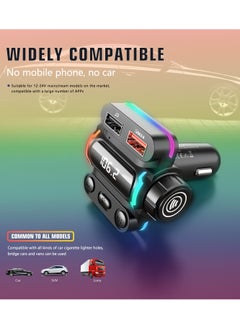 Lenyes Lenyes CA886 HD Lossless Sound Quality Fast Car Charging, Multifuntion WIRELESS 5.1 38W PD+QC3.0,USB MUSIC +TF+Colorful Ambient Light.  - Image 5