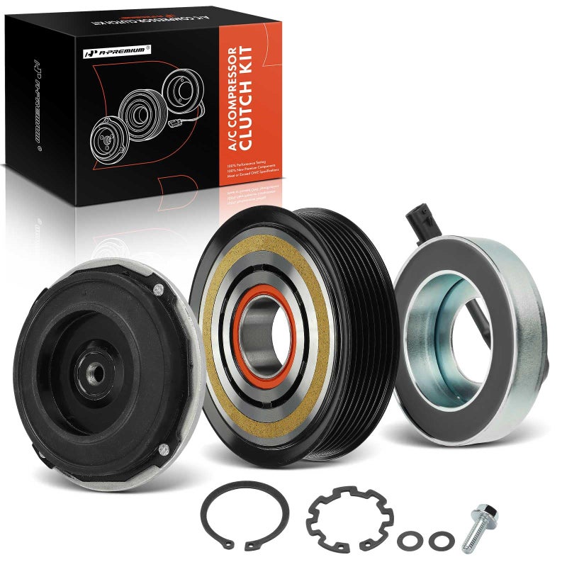 APremium Air Conditioner AC Compressor Clutch Kit Compatible with Nissan Murano 20152022 Maxima 20162022 35L