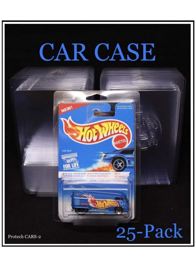 Protech Sscars2 Storage/Display Space Saver Car Case For Carded Hot Wheels 4.25" W X 6.5" H X 1.25" D 25Pack - Image 2