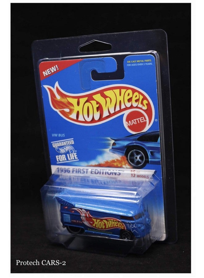 Protech Sscars2 Storage/Display Space Saver Car Case For Carded Hot Wheels 4.25" W X 6.5" H X 1.25" D 25Pack - Image 4