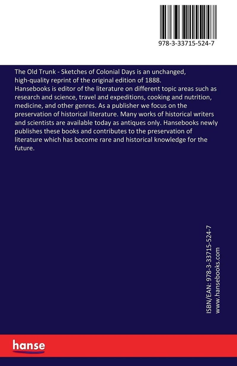 The Old Trunk: Sketches of Colonial Days - Image 2