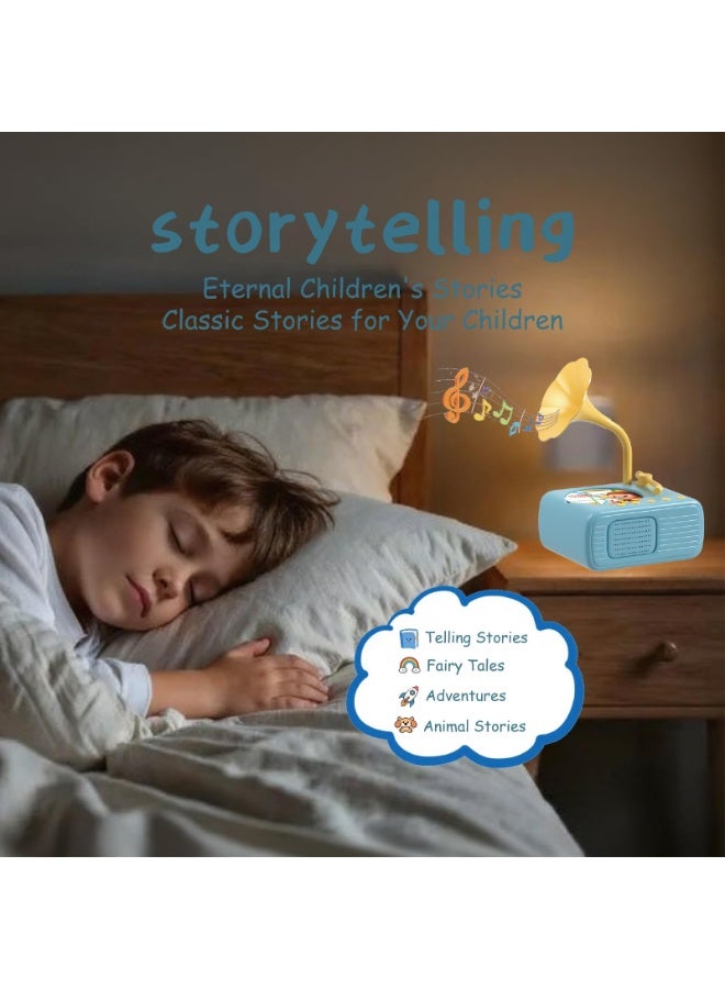 Children'S Phonograph With 96 Audio Cards + 8 Recording Cards, Early Education Story Machine, Educational Record Player, Music Box, Suitable For Children Aged 3 And Up, A Gift For Both Boys And Girls. - Image 4