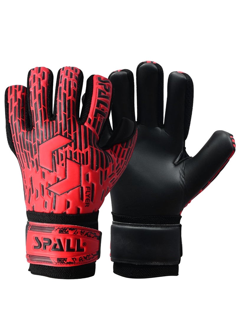 Spall Professional Goalkeeper Gloves with Strong Grip Palms and Finger Protection – Anti-Slip Soccer Goalie Gloves for Training and Match Play - Image 2