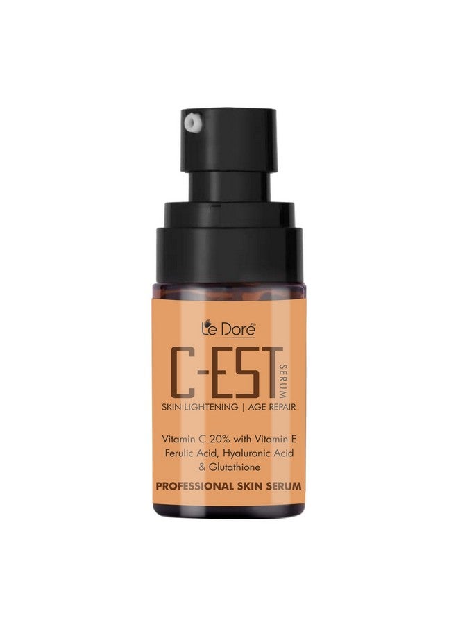 Le Dore Cest Serum 20% Vitamin C With Vitamin E Ferulic Acid Hyaluronic Acid And Glutathione Antiaging Brightening Hydrating Serum (30 Ml) - Image 1