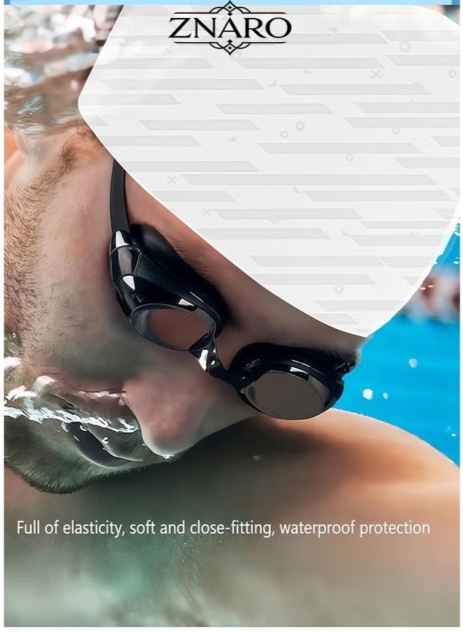 ZNARO 1 Piece Unisex Swim Cap, Waterproof Bathing Cap for Swimming, Adult Swimming Caps Keep Hair Dry for Men Women - Image 3
