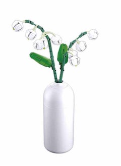 Sluban Flower Vase Building Kit - A Unique Flower Container With 245  Piece And Flowers Lilies Of The Valley  - Image 2