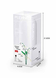 Sluban Flower Vase Building Kit - A Unique Flower Container With 245  Piece And Flowers Lilies Of The Valley  - Image 5