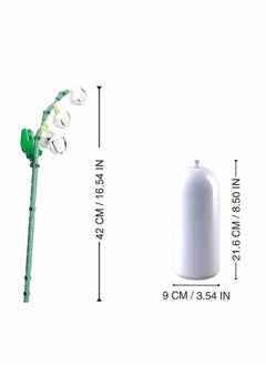 Sluban Flower Vase Building Kit - A Unique Flower Container With 245  Piece And Flowers Lilies Of The Valley  - Image 4