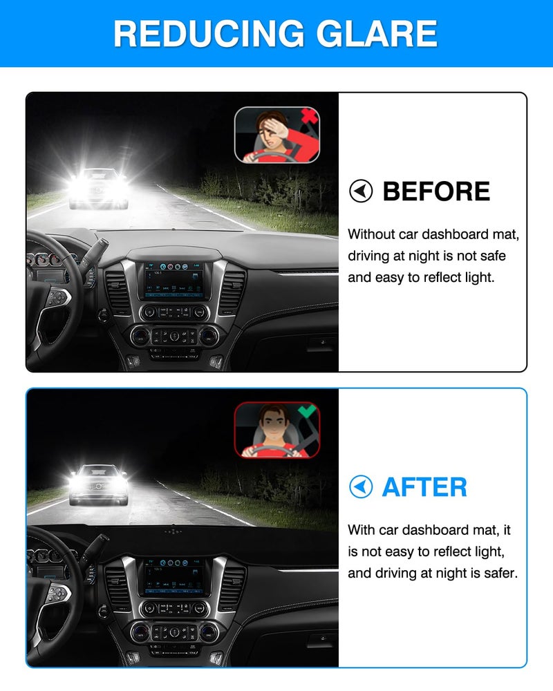 Autorder غطاء لوحة القيادة من Autorder لسيارات شيفروليه تاهو/سابربان/GMC يوكون 2015-2020 - Image 4