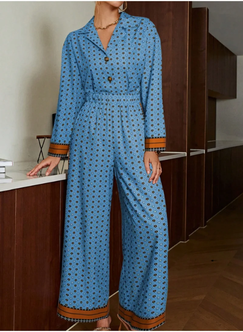 SIMPLEE Women's 2-Piece Outfit Set - Matching Top & Pants for Stylish Look