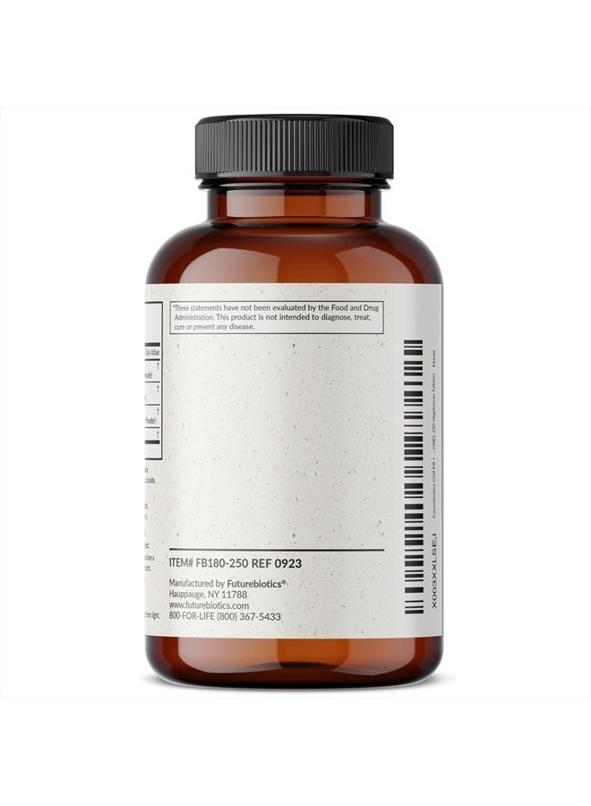Futurebiotics Chill Pill + Ashwagandha, Rhodiola, St. John's Wort, & L-Theanine 2000 MG per Serving - Non-GMO, 250 Vegetarian Tablets - Image 3