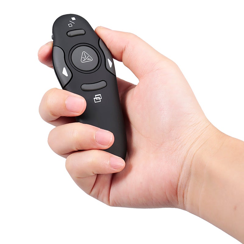 مقدم عرض لاسلكي بمؤشر أحمر ومستقبل لاسلكي USB لويندوز 2000/XP/Vista - Image 3