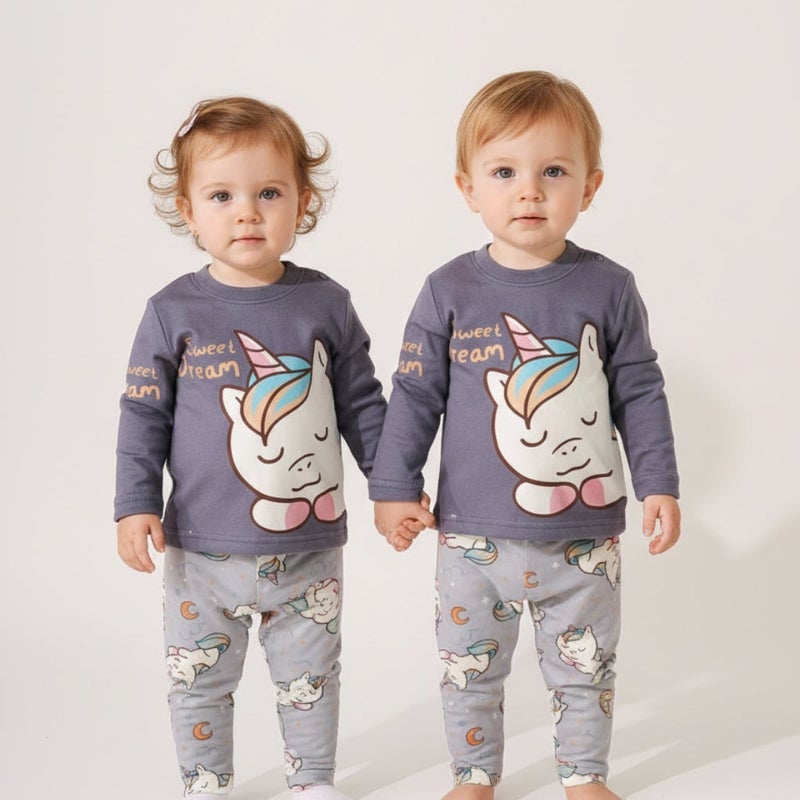 Cloud Fashion Unicorn Sweet Dream Pajama Set - Image 1