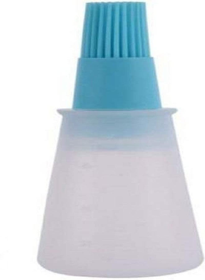 Woolco Silicon Oil Bottle Brush sauteing, Baking or Grilling, Frying, BBQ, Pen Cake Butter Bread Pastry Brush Bottle Cooking Oil Dispenser Kitchen Tools (1Pc) - Image 1