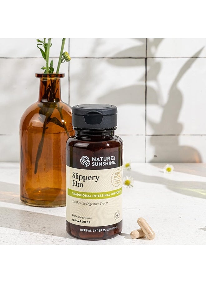 NATURE'S SUNSHINE Nature's Sunshine Slippery Elm 100 Capsules  - Image 2