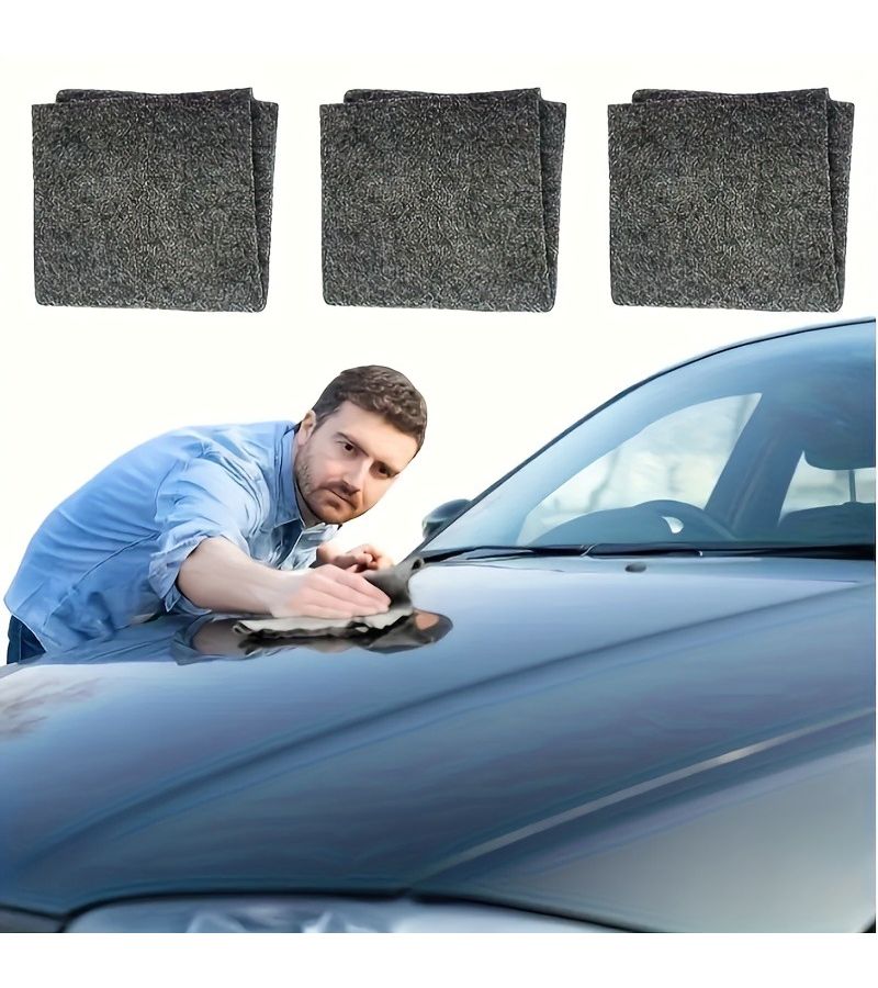 9pcs Car Scratch Repair Cloth Set Quickly Polishes And Cleans Minor Scuffs - Image 5