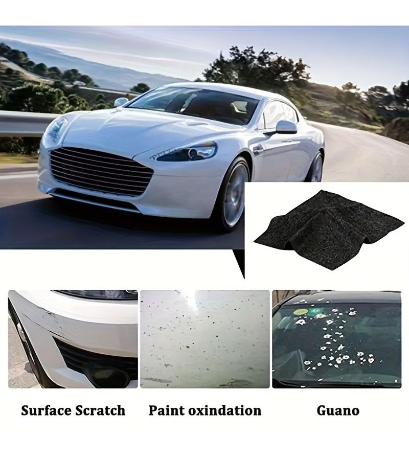 9pcs Car Scratch Repair Cloth Set Quickly Polishes And Cleans Minor Scuffs - Image 4