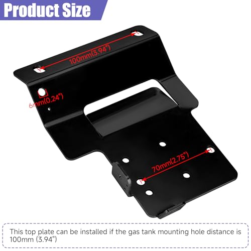 CILOYU Throttle Top Plate Kit Engine Motor Mount Compatible with Predator 212 224cc 196cc GX200 GX160 GX140 Engine Coleman CT200U CT200UEX BT200X KT196 Baja Trailmaster MB200 Mini Bike Go Kart Parts - Image 3
