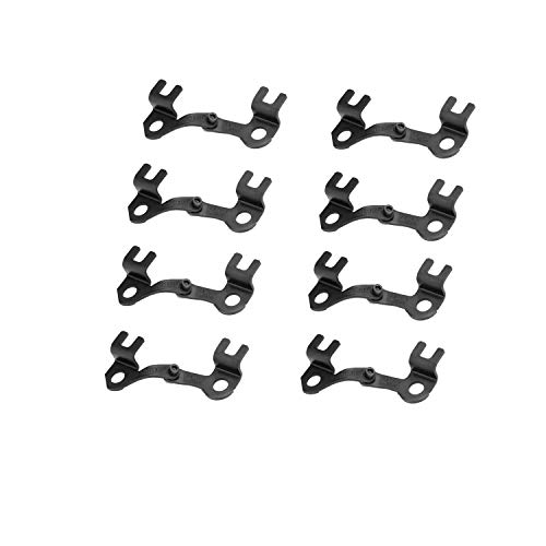 Comp Cams Raised 2 Piece Adjustable Guide Plate Set for BBC w/ 3/8" Pushrod 7/16" Stud - Image 1