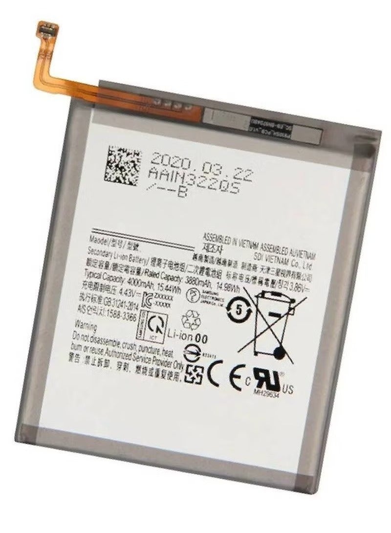 MUNTAQI Replacement Internal Premium Battery Compatible with Samsung Galaxy A25 â€“ High-Capacity Rechargeable Li-ion Battery for Long-Lasting Power, Safe and Stable Charging, Reliable Performance & Quick DIY Installation â€“ Fix Battery Drain & Restore Power Fast - Image 1